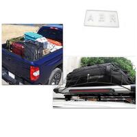 Durable Cargo Net 160x110cm Square Mesh 7mm Thickness For Pickup Truck Trailer