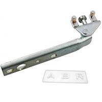 Sliding door hinge middle roller bracket for toyota hiace/van lh113/rzh125 89-04