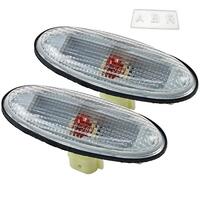 1 Pair Clear Side Marker Turn Signal Light Lamp For 323 626 Tribute Premacy RX-7