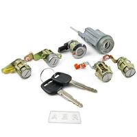Ignition barrel & door & lid lock & key for toyota hiace 100-series 1989-04