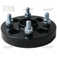 (2) 20mm 12x1.5 4x100mm hub centric wheel spacer for honda civic proton wira