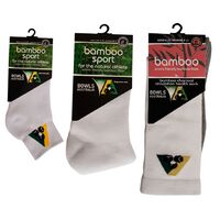 Bamboo Bowls Socks Size Mens 4-6 Womens 6-8 Style Short