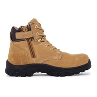 Mack Carpenter Lace-Up Zip Safety Boots Size AU/UK 6 (US 7)