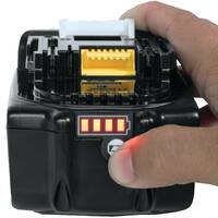 Makita 18V 6.0Ah Lithium Battery with Charge Indicator 4 Pack BL1860B-L-4
