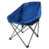 BlackWolf Bucket Chair Camping Camp Hiking Folding Classic - Blue