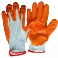 12x WORK GLOVES General Purpose Glove Safety Rubber Coated BULK