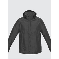 Men's Quantum Windproof Jacket Coat Winter Blazer with Hood - Graphite