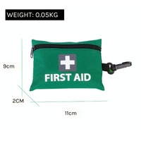 2x Mini First Aid Kit 86pcs Emergency Medical Travel Pocket Set Family Home Car Treatment