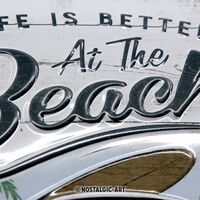 Nostalgic-Art Medium Sign VW Bulli - Beach