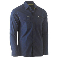 Flx & Move Utility Work Shirt Stone Size XS