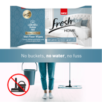 Floor Wipes Cleaning System Fresh Home Scent