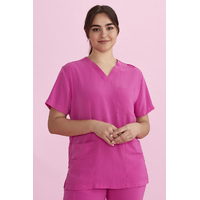 Biz Care Unisex V-Neck Scrub Top 6XL