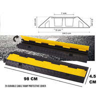 2 channel floor cable protector