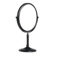 5x magnifying mirror tabletop - black
