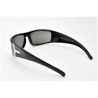 Eyres by Shamir ALLURE Shiny Black Frame Grey Lens Safety Glasses