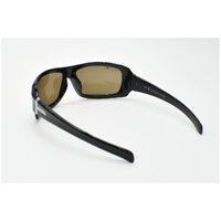 Eyres by Shamir HOTROD Sapphire Black Frame Polarised Brown FS Lens Safety Glasses