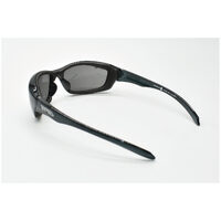 Eyres by Shamir RAZOR EDGE WF Crystal Black Frame Grey AF Lens Safety Glasses