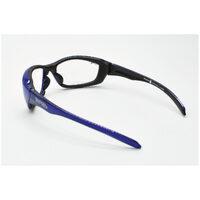 Eyres by Shamir RAZOR EDGE WF Royal Blue Frame Clear AF Lens Safety Glasses