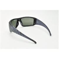 Eyres by Shamir ALLBLACK Metallic Grey Frame Polarised Grey Lens Safety Glasses