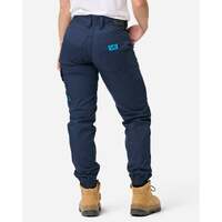 Womens Cuffed Pant Navy6