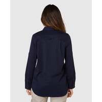 Womens Utility Shirt NavyM
