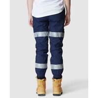 Womens Reflective Cuffed Pant Navy6