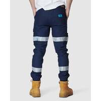 Mens Reflective Cuffed Pant Navy28