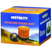 Motolite Revolving/Strobe Light 80Led Amber With Magnetic Base Rg2564