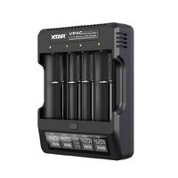 XTAR VP4C 1-4 Cell Lithium Ion Battery Charger with Individual Channel Current Adjustment