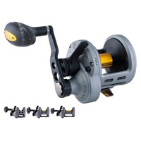 Fin-Nor Lethal Overhead Fishing Reel with Lever Drag - 6 Stainless Steel Bearings [Model: LTL 30]