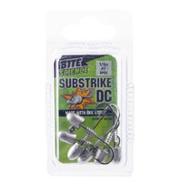 6 Pack of 1/6oz Size 1 Bite Science Substrike DC Jigheads with BKK Hooks
