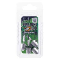 4 Pack of 5/8oz Size 5/0 Bite Science Substrike DC Jigheads with BKK Hooks