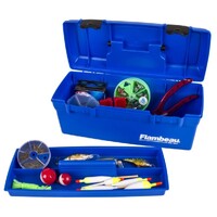 Flambeau 6009 Blue 'Lil Brute Fishing Tackle Box with Lift Out Tray
