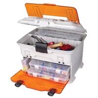 Flambeau T4 Pro Multiloader Tackle Box With 5 Tackle Trays and Zerust Dividers