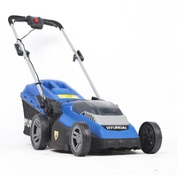 Hyundai 40V Battery 15" Lawn Mower Plastic Deck with 2Ah Lithium Battery and Charger