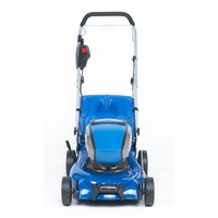 Hyundai 40V Battery 17" Lawn Mower Steel Deck with 4Ah Lithium Battery and Charger