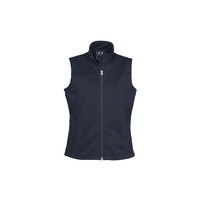 Ladies Soft Shell Vest Black Small