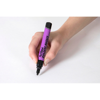 12PK Artline Builders Permanent Marker 2.3mm Bullet Nib - Black