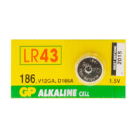 3PK LR43 BUTTON CELL ALKALINE GP