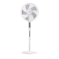 Goldair 40cm Electric Smart 50W Pedestal Fan w/ WiFi - White