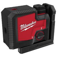 Milwaukee REDLITHIUM USB Rechargeable 3 Point Laser Kit L43PL-301C