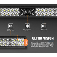 Lightfox 22inch Rigel Osram Laser LED Light Bar Dual Rows Combo Driving Lamp