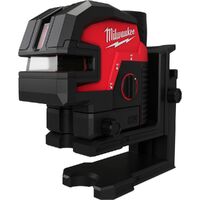 Milwaukee 12V Green Cross + 4 Points Laser (Tool Only) M12C4PLA0C