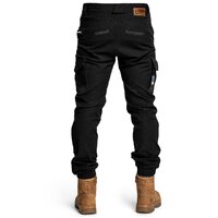 Form Work Wear Cuffed Work Pants Size 30 Colour Black