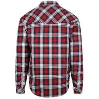 Form Work Wear Quilted Flannel Shirt Size Small Colour Red