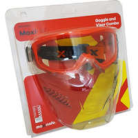 MaxiPRO Safety Goggle & Visor Combo