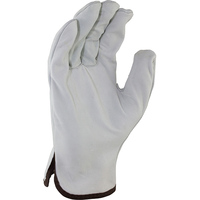 Maxisafe Economy Full Grain Rigger Glove Medium Carded 12x Pack