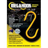 5x Australian Manufactured Universal MEGAHOOK Hanger