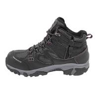 Magnum X-T Boron Mid CT SZ WP Women's Work Safety Boots Size AU/US 5 (UK 3) Colour Black/Purple