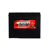 Power AGM 12V 20AH 490CCAs Motorcycle Battery